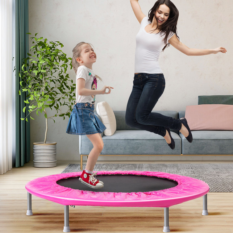 38 inch clearance trampoline